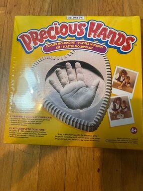 Precious Hands Plaster Molding Kit - Yellow Box